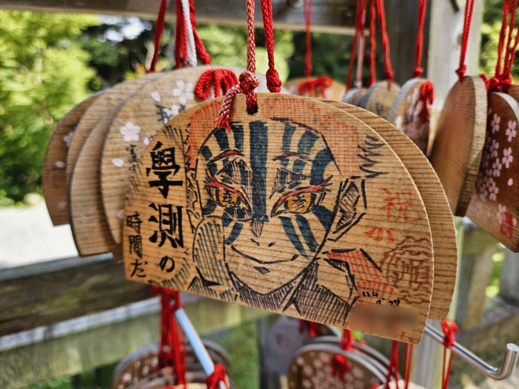 竈門神社にある鬼滅の刃の絵馬③