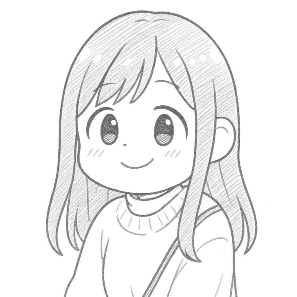 さちの似顔絵