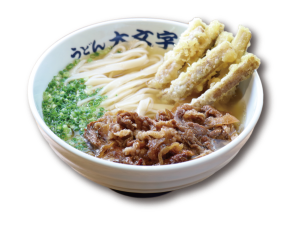 うどん大文字の「ごぼう天うどん」