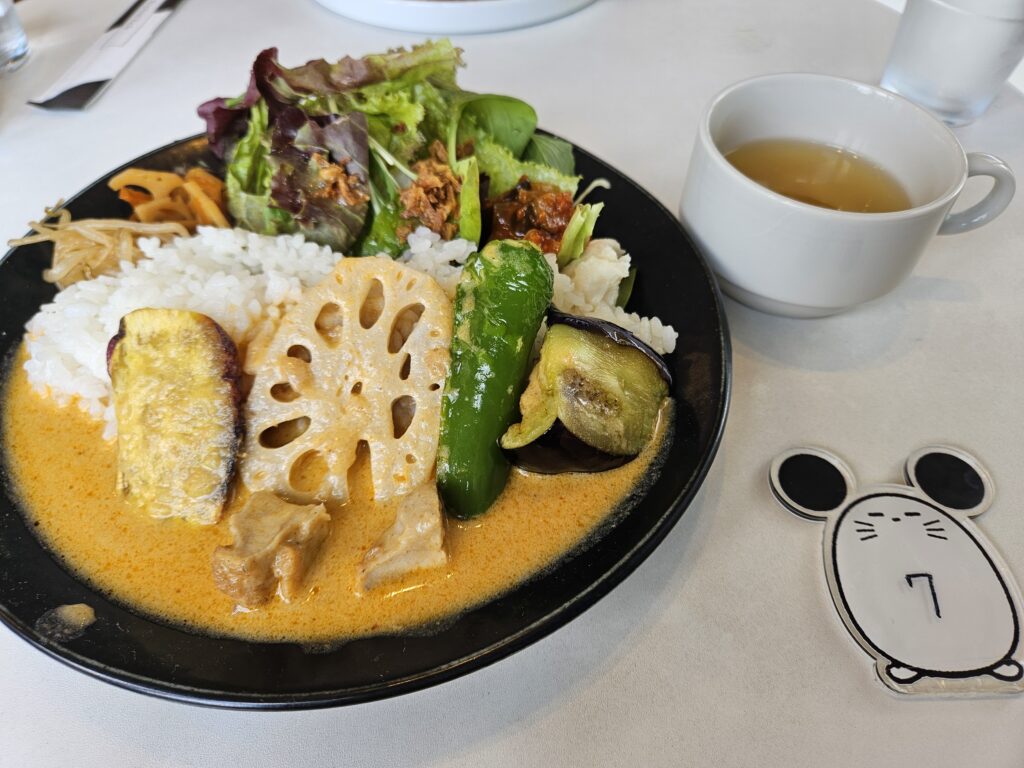 ちゅー太の喫茶のマッサマンカレー