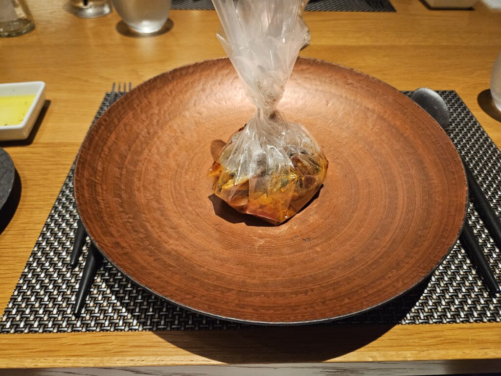 レストラン ルアンのコース料理の写真