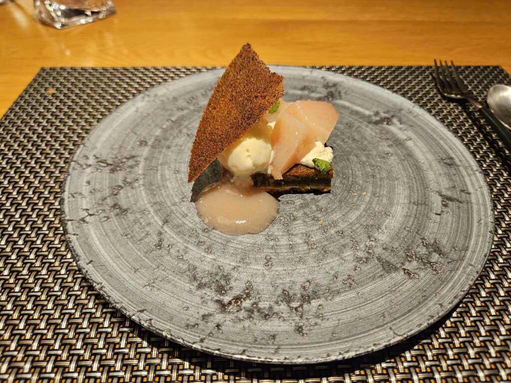レストラン ルアンのコース料理の写真
