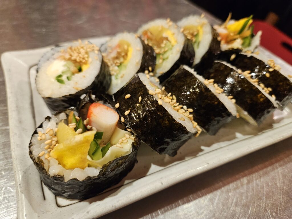 韓国居酒屋イニョンのキンパ