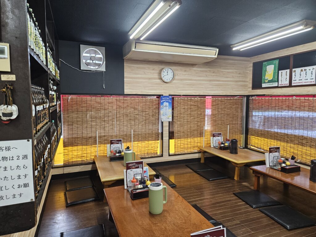 長浜ラーメン 小太郎の店内