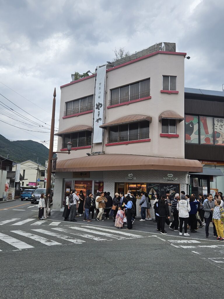 明太フランスで有名な「やまや」の外観