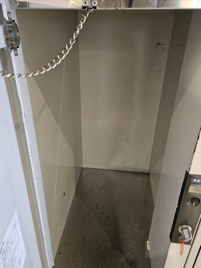 太宰府天満宮のコインロッカー大